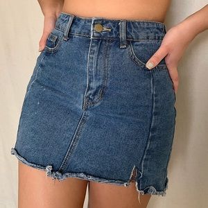 FOREVER 21 JEAN SKIRT